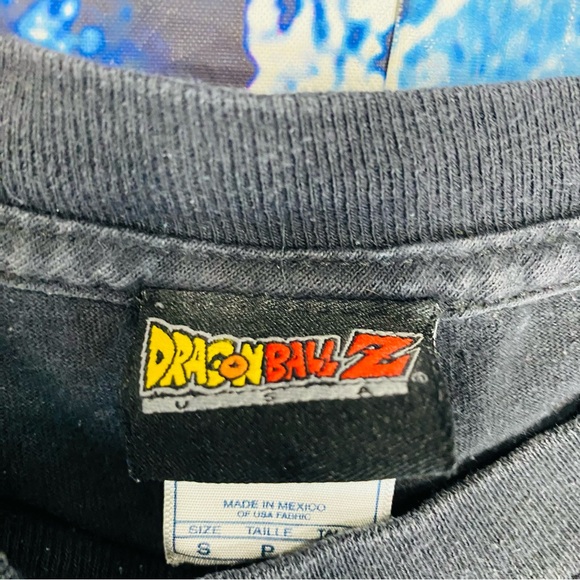 Dragon Ball Z Vintage Shirt Mens Small Goku Graphic Tee Y2K 2000s Anime Manga - Picture 4 of 5